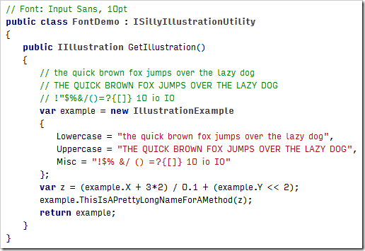 Input-Sans-Condensed